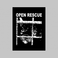Open Rescue  chrbtová nášivka veľkosť cca. A4 (po krajoch neobšívaná)